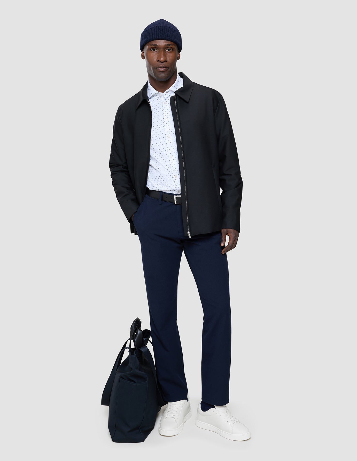 A smart twist on navy